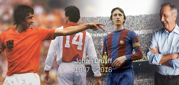 Fallece a los 68 años Johan Cruyff, uno de los más grandes futbolistas y entrenadores de la historia