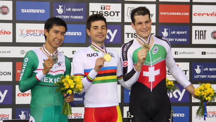 España consigue un oro y un bronce en los Mundiales de ciclismo en pista de 2016