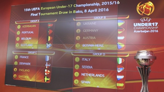 La sub 17 jugará el Europeo de fútbol de 2016 en Azerbaiyán