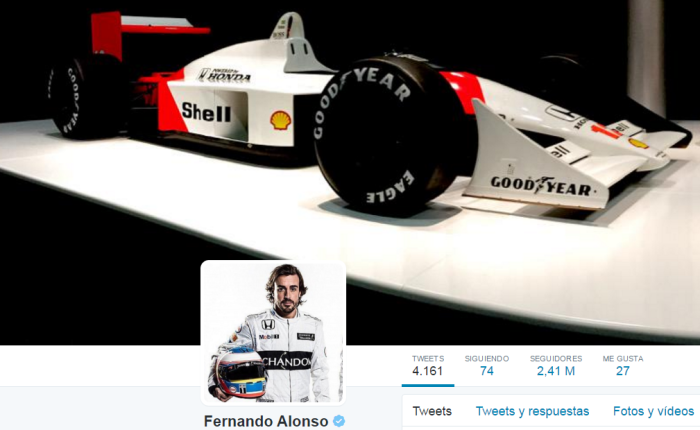 Fernando Alonso - Twitter