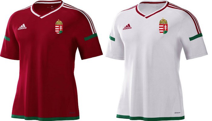 Camisetas de la selección de Hungría para la Eurocopa 2016