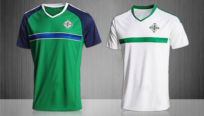 Camisetas de la selección de Irlanda del Norte para la Eurocopa 2016