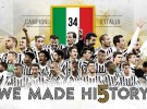 Así gano la Juventus su quinta liga seguida y la número 34 de su historia