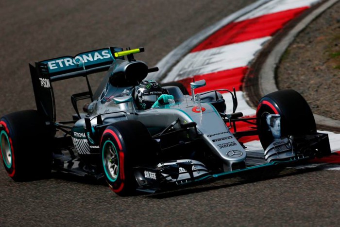 Nico Rosberg en el GP de China