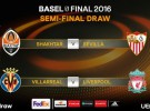 Europa League 2015-2016: Shakhtar – Sevilla y Villarreal – Liverpool en semifinales