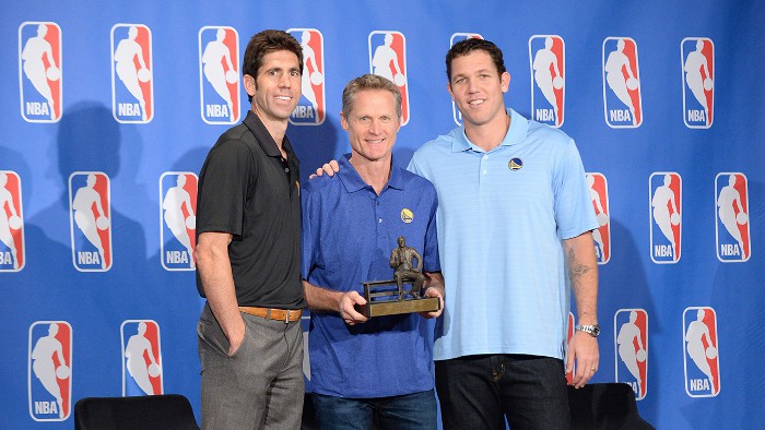 NBA: Steve Kerr gana el premio al mejor entrenador por su temporada del  73-9