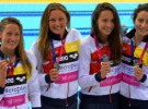 Nueve medallas para España en los Europeos de natación de 2016