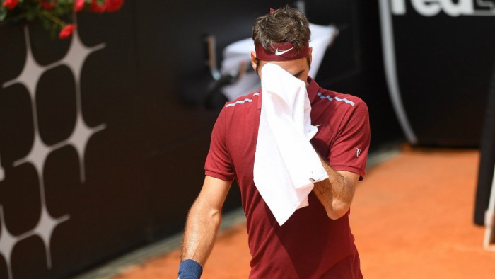 Federer cae ante Thiem en Roma