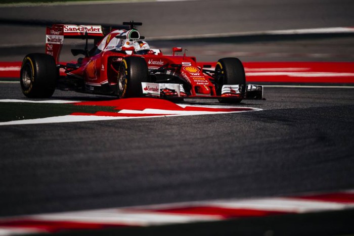 Ferrari en el GP de España