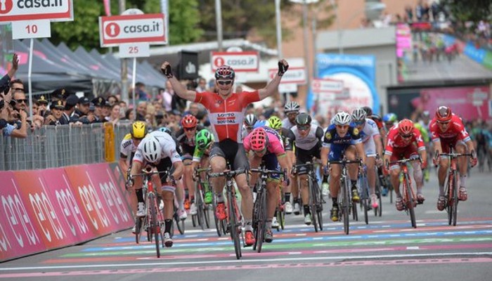 Giro de Italia 2016: Greipel se apunta la segunda en la meta de Foligno