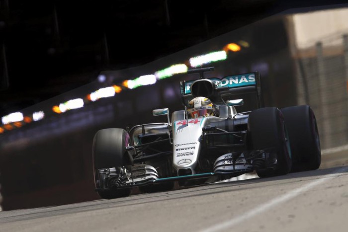 Lewis Hamilton en Monaco