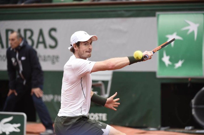 Andy Murray en Roland Garros
