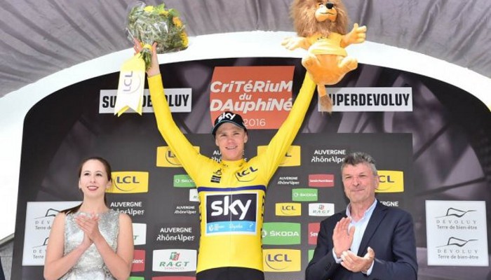 Criterium Dauphine 2016: tercera victoria para Chris Froome