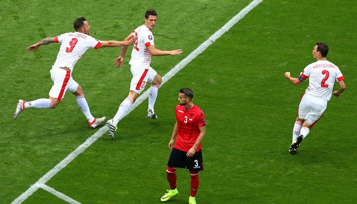 Eurocopa 2016: victorias para Suiza y Gales en el segundo día de competición