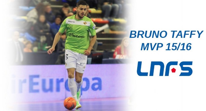 Bruno Taffy y el equipo ideal de la LNFS 2015-2016