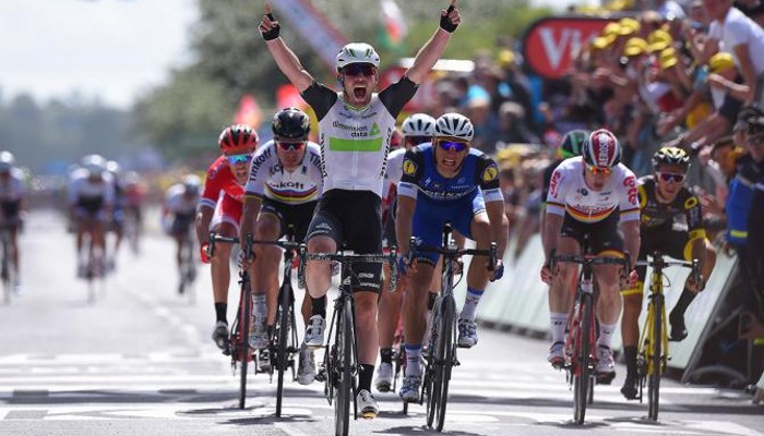 Tour de Francia 2016: Cavendish se viste de amarillo en Utah Beach