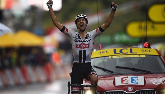 Tour de Francia 2016: Tom Dumoulin gana bajo la lluvia en Ordino Arcalís