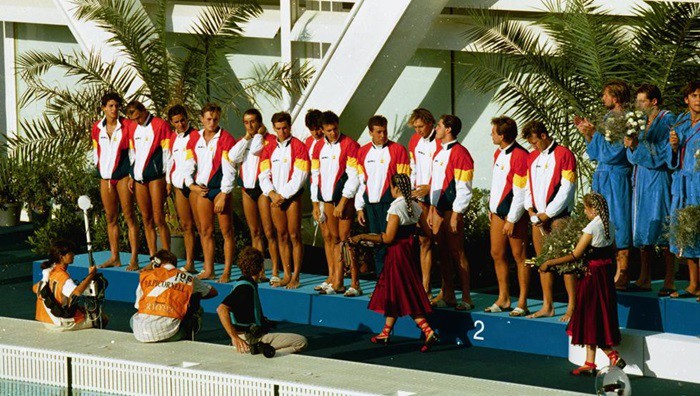 España Barcelona Olimpiadas Waterpolo