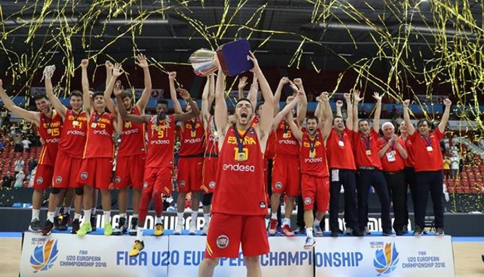 El U20 masculino también gana el Europeo de baloncesto de 2016