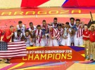 Estados Unidos y Australia ganan los Mundiales U17 de baloncesto que se han jugado en Zaragoza