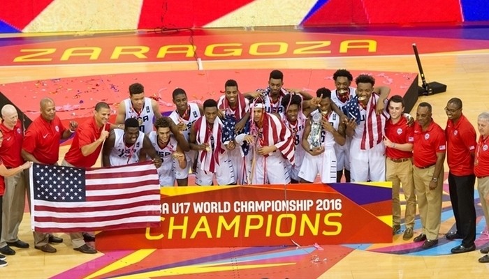 Estados Unidos y Australia ganan los Mundiales U17 de baloncesto que se han jugado en Zaragoza