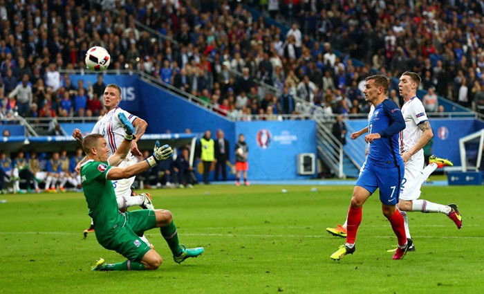 Eurocopa 2016: Francia golea y acaba con el sueño islandés