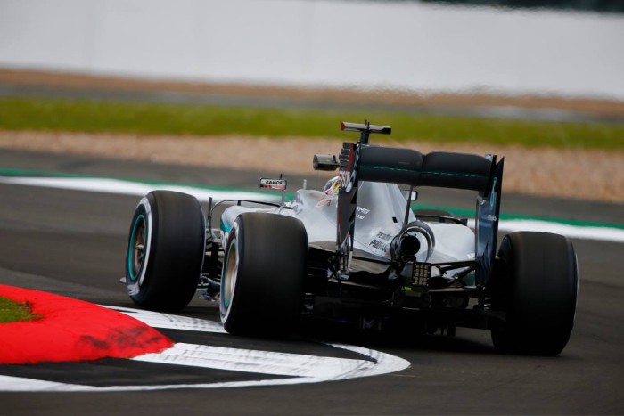 Mercedes F1 en Silverstone