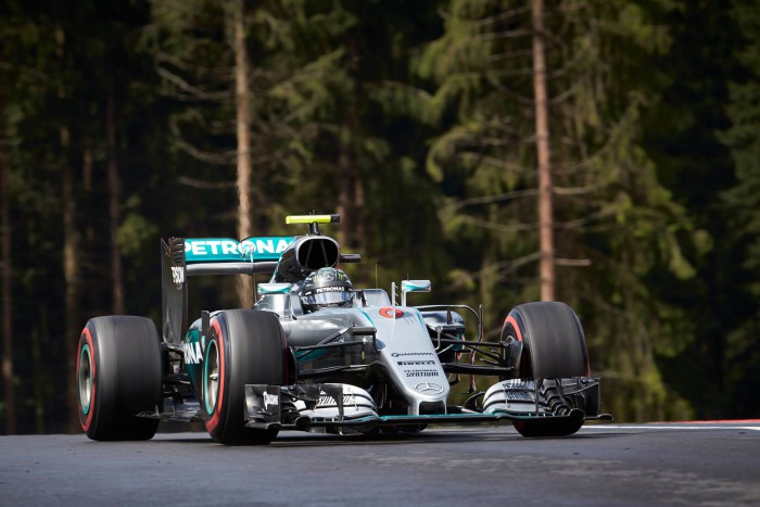 Mercedes en el GP de Austria