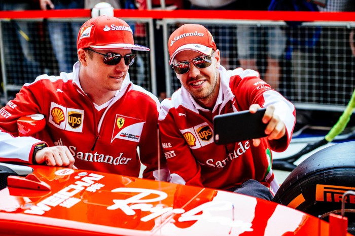Sebastian Vettel y Kimi Raikkonen continuaran en Ferrari
