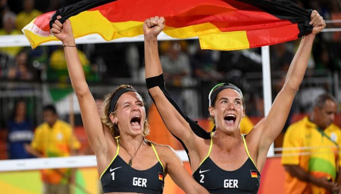 Alemania se llevó el oro en vóley playa femenino