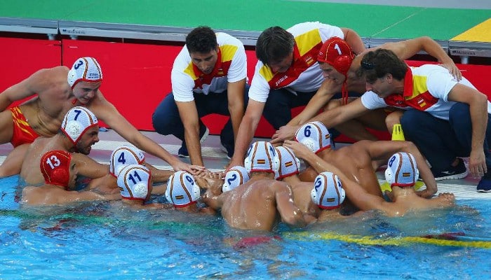 La selección española de waterpolo ha sido la mejor de su grupo