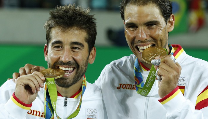 JJOO Rïo 2016: Marc López y Nadal, un dobles de oro que suma la quinta medalla