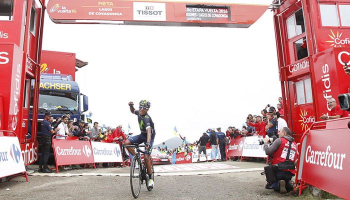 Vuelta a España 2016: Nairo Quintana gana en los Lagos y recupera el liderato