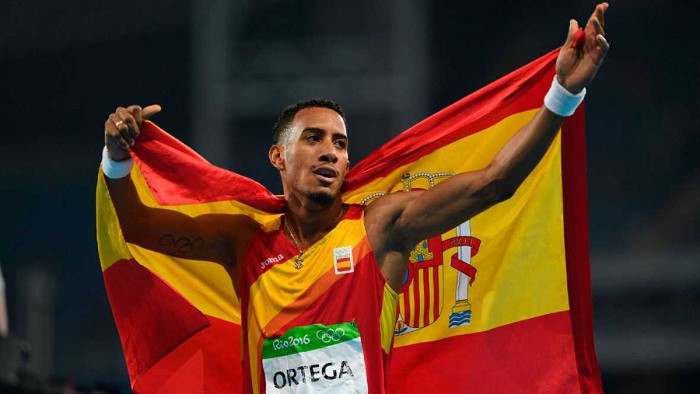 JJOO Río 2016: medalla de plata para el vallista español Orlando Ortega