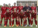 Fútbol femenino: España arrolla a Montenegro (13-0) en Las Rozas