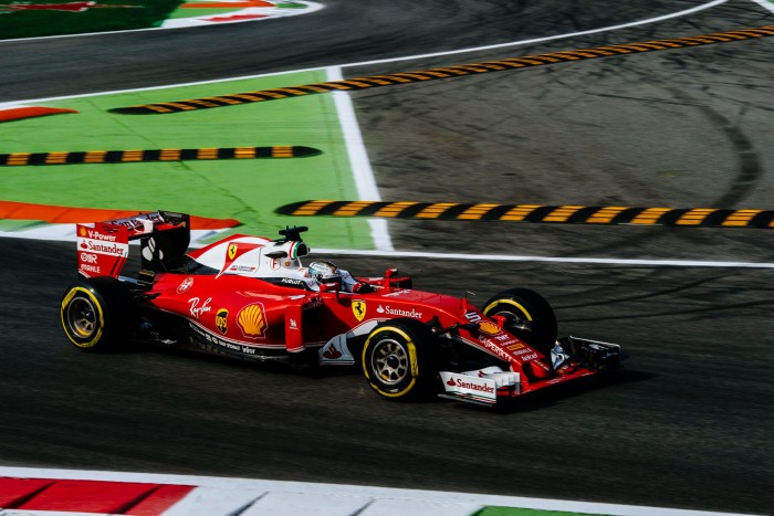 Ferrari en el GP de Italia