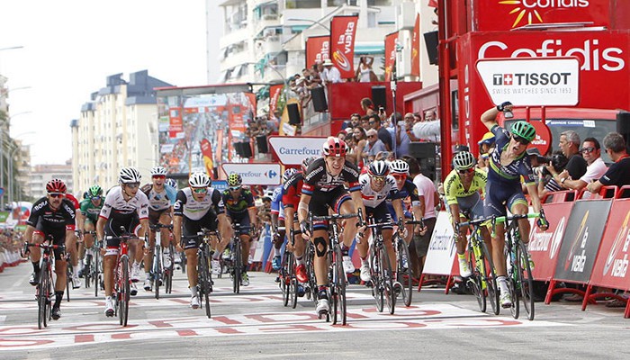 Vuelta a España 2016: el danés Nielsen estrena su palmarés en Gandía