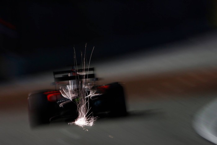 McLaren en el GP de Singapur