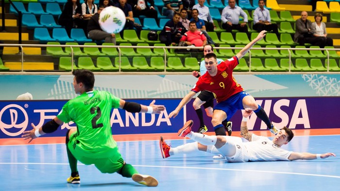 Mundial Fútbol Sala 2016: España a cuartos contra Rusia, Brasil eliminada