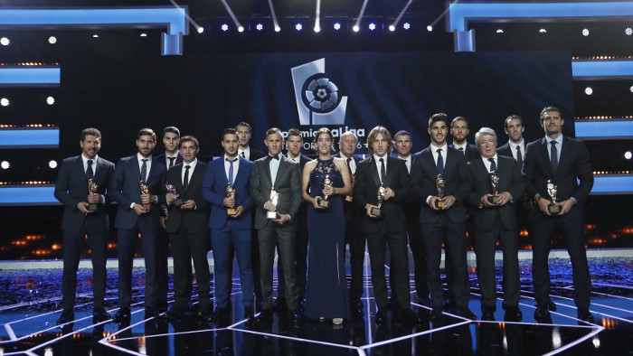 Los ganadores de los Premios LFP de la temporada 2015-2016