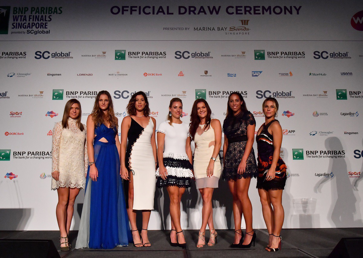 Finales WTA Singapur 2016: sorteo, grupos y calendario del torneo con Garbiñe Muguruza