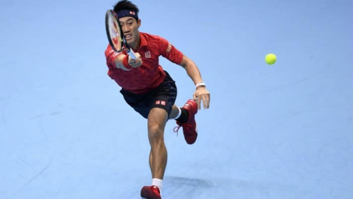 Nishikori arrolla a Wawrinka en Londres