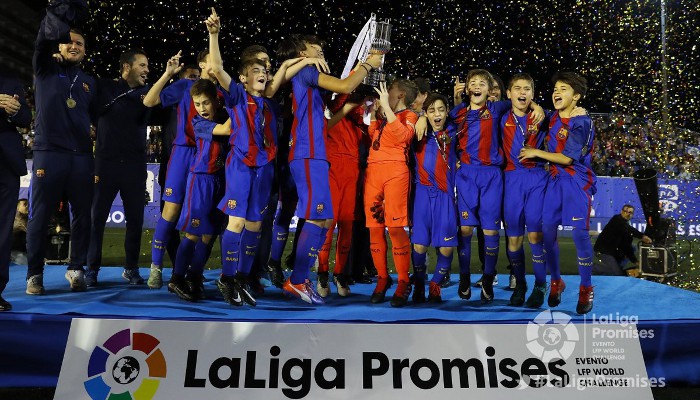 El Barcelona gana el torneo La Liga Promises en su edición de 2016