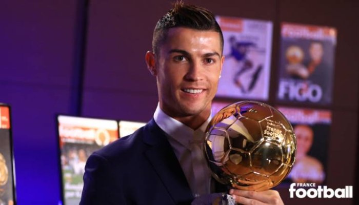 Cristiano Ronaldo gana el Balón de Oro 2016