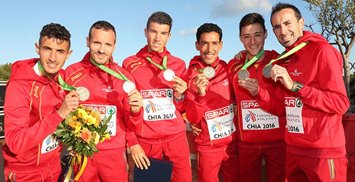 Tres medallas de plata, el botín de España en el Europeo de cross de 2016