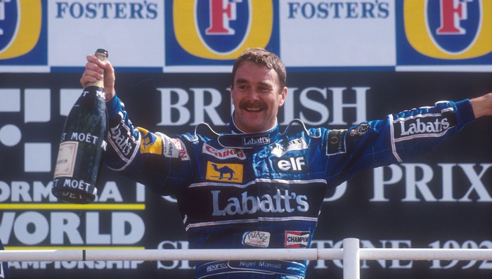 Nigel Mansell no defendió el título ganado en 1993