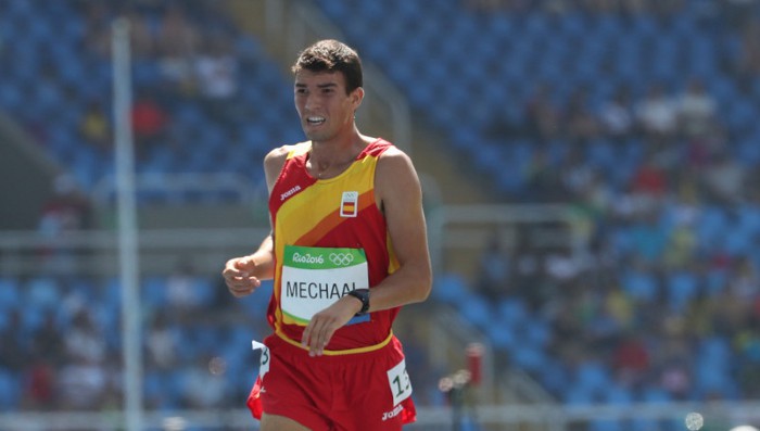 El atleta español Adel Mechaal suspendido hasta diciembre de 2017