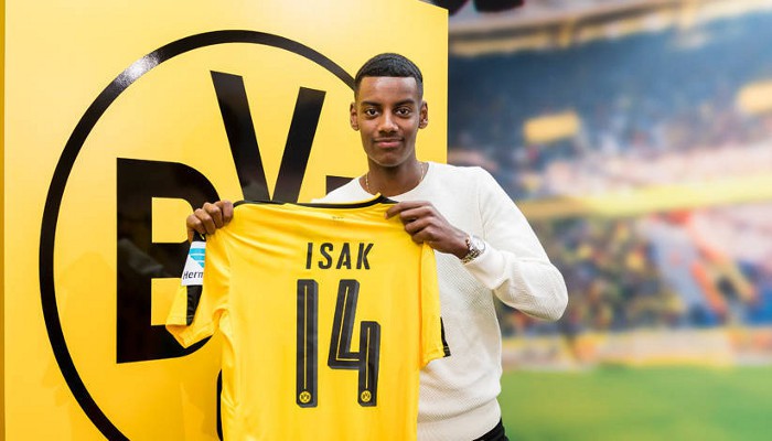 Isak, la joven perla sueca, se decanta por el Borussia Dortmund
