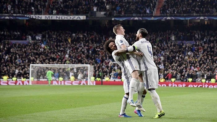 Champions League 2016-2017: el Madrid remonta ante el Nápoles