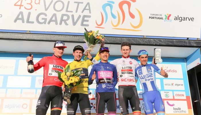 El esloveno Primoz Roglic gana la general de la Vuelta al Algarve 2017